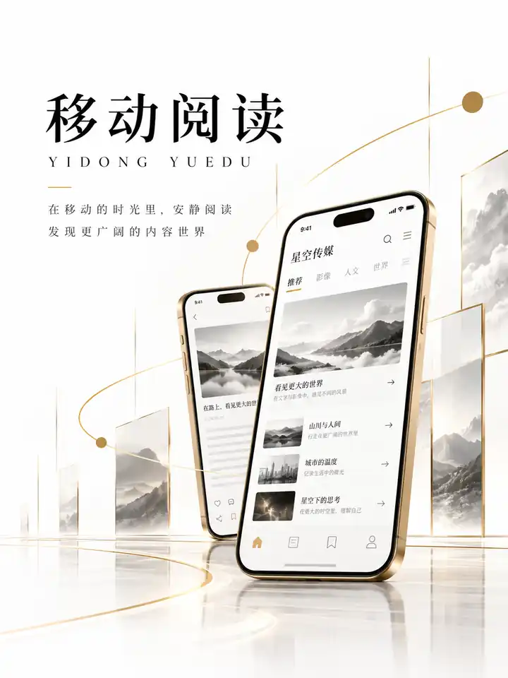 星空传媒移动阅读展示